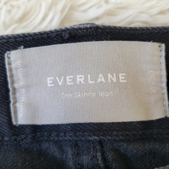 Everlane the Skinny Jean black 30 - Picture 7 of 8